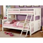 Spring Creek Twin XL/Queen Bunk Bed White